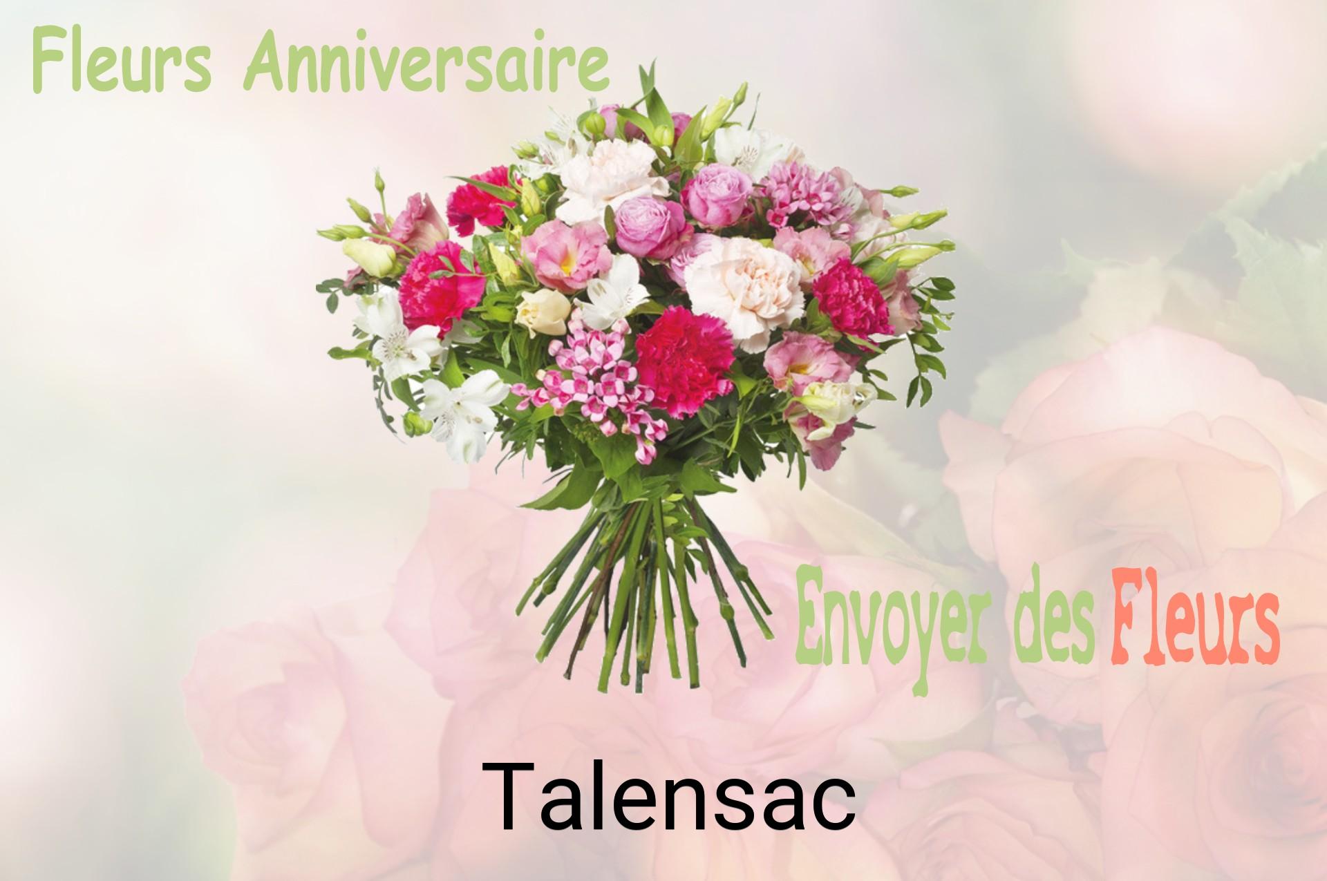 Bouquet de fleurs d’anniversaire livré à Talensac